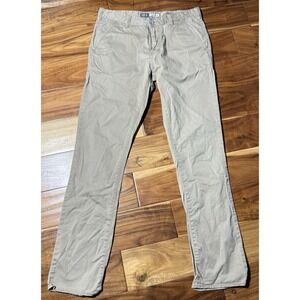 BKE Jake Straight Men's Size 32R Straight Leg Khaki Stretch